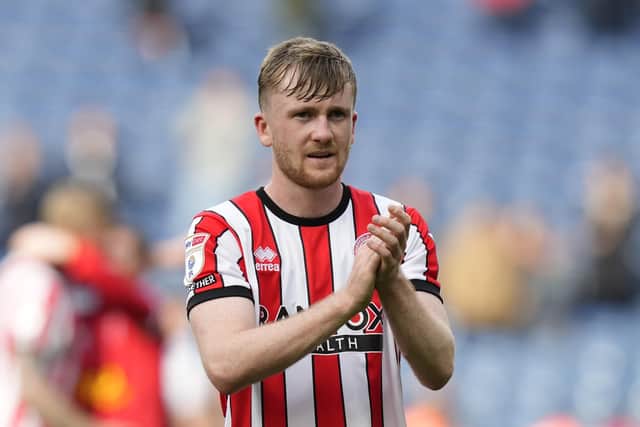 Tommy Doyle of Sheffield United hopes to face his former club Cardiff City: Andrew Yates / Sportimage