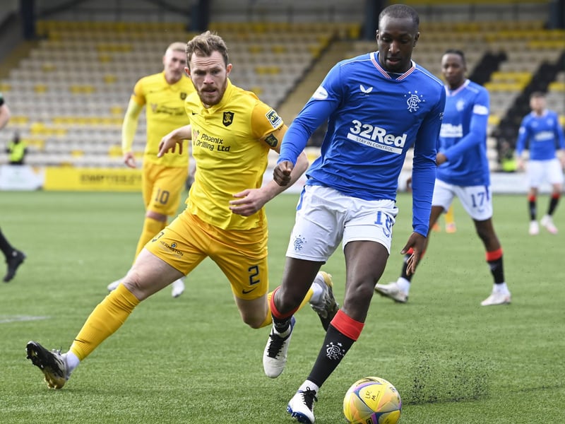 Linked well and provided solid, unselfish support for Aribo but Livingston's Sibbald gave him difficulties for the first hour. Moved inside after Livingston man was replaced and became more effective.
