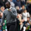 Burton manager Jimmy Floyd Hasselbaink (photo by Alex Davidson/Getty Images).