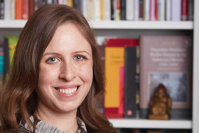Professor Lauren Rea from the University of Sheffield's School of Languages and Cultures