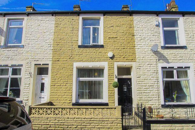 This two-bedroom, terrace home is available to rent for £425 per calendar month, with Keenans Lettings.