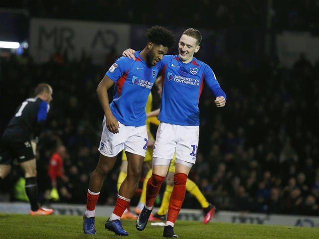 Pompey v Fleetwood in League One from Fratton Park