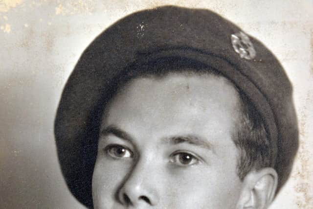 Copy picture of D-Day veteran Albert Holmshaw