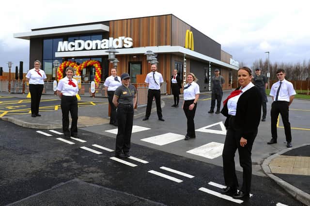 Meet the team at the district's newest McDonald' s (Pic: Michael Gillen)