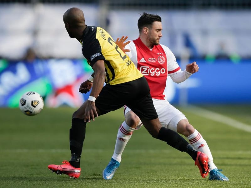 Leeds United target Nicolas Tagliafico has admitted that he would be keen on a summer move. The Ajax defender said: “I’m not going to lie to you, I would love to move to a more challenging league". (Radio Marca)

(Photo by Peter Dejong - Pool/Getty Images)