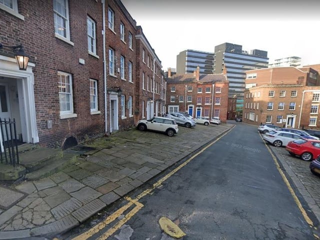 With its beautiful Georgian architecture, what name could be more romantic than Paradise Square, in the city centre. Picture Google
