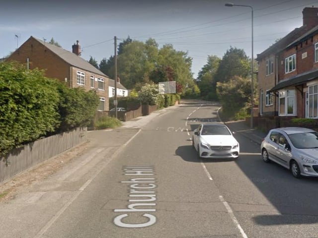 Another speed camera will be located on Church Hill, Kirkby in Ashfield - 30mph.