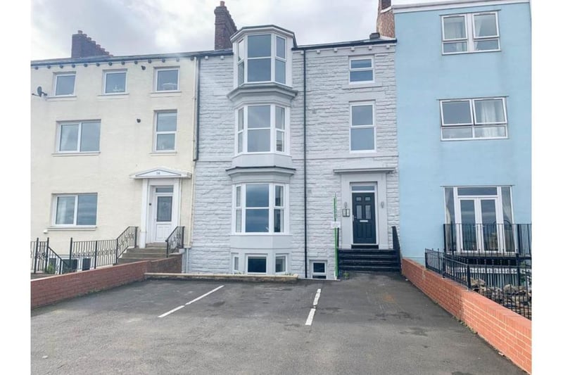 This one bed apartment has unreal sea front views of Roker beach. It is located on Roker Terrace and is on the market with Purplebricks for £120,000.