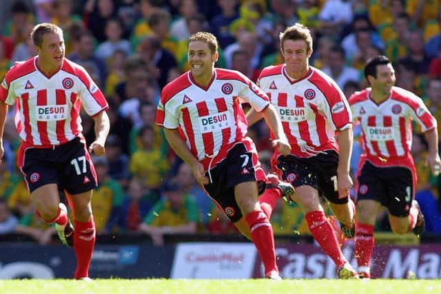 Michael Brown in his days at Bramall Lane (Getty)