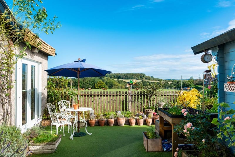 The home "benefits from having the most spectacular countryside views", according to estate agent Burchell Edwards.
