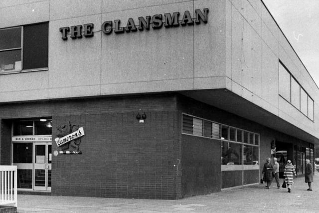 A favourite pub for many of us over the years was the Clansman which first opened in 1972.