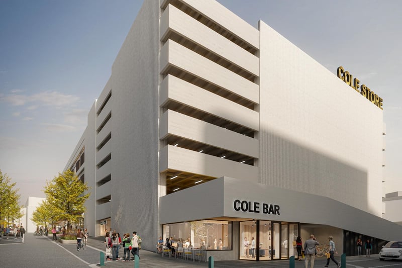 This image shows how the development could look from the Cambridge Street entrance. Credit: AHMM Architects.