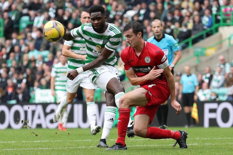Celtic striker Odsonne Edouard is undergoing a medical at Crystal Palace ahead of a late move. (Sky Sports) 

(Photo by Ian MacNicol/Getty Images)