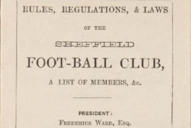 Sheffield FC rule book