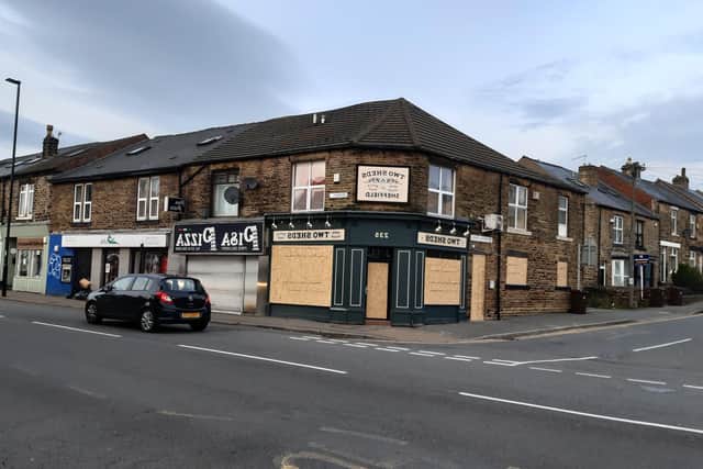 The Two Sheds pub in Crookes was vandalised over the weekend