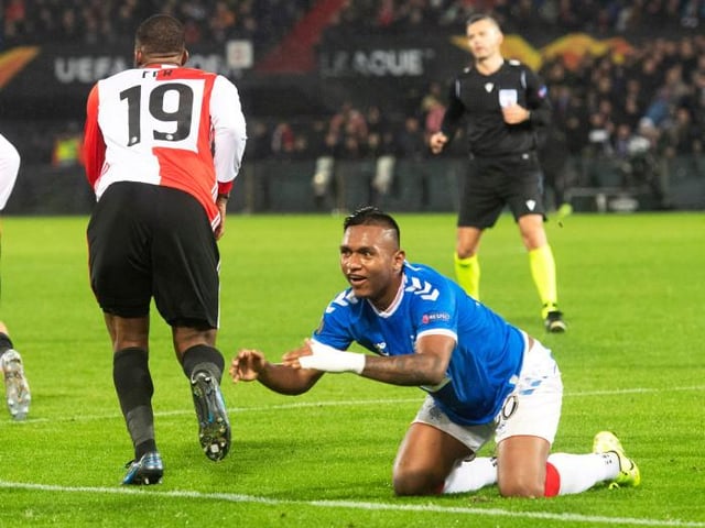 Morelos struck his 16th Rangers European goal to level in the second half against Feyenoord after Steven Gerrard's side trailed at the break.