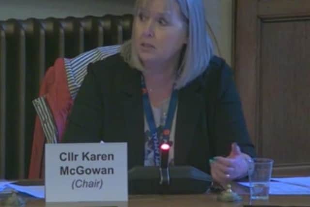 Councillor Karen McGowan, chair of the licensing committee at Sheffield Council, gave her thanks to Hackney carriage (black cab) drivers.