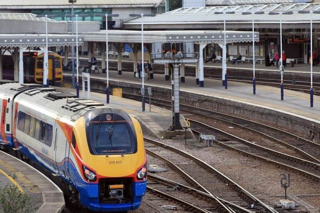 The number of people using Sheffield railway station last year fell to one fifth of its usual level because of the pandemic, new figures show