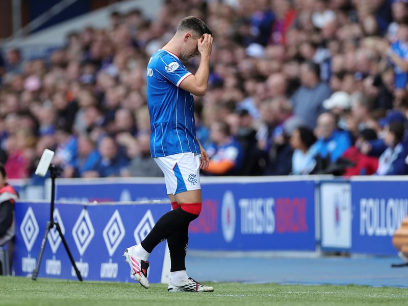 The Rangers captain could be missing for up to four months after suffering a hamstring injury game against Motherwell at Ibrox last weekend.