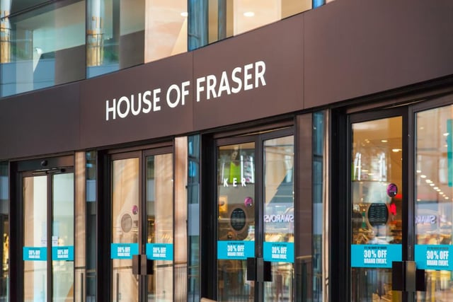 House of Fraser is currently having a sale, offering up to 50 per cent off on a range of products online (Photo: Shutterstock)