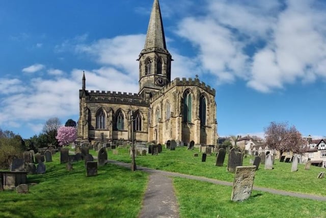 Located in Bakewell, All Saints Church has a mind-boggling backstory that dates all the way back to 920 AD, over 1,000 years ago. It's also a listed building, which shows the significance it has to Derbyshire's long history.