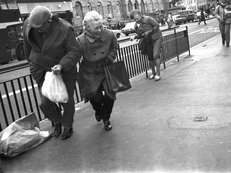 "I was a management trainee in Woolworths across the road. The Waverly steps were a great source of entertainment even during the summer summer months with unsuspecting visitors."