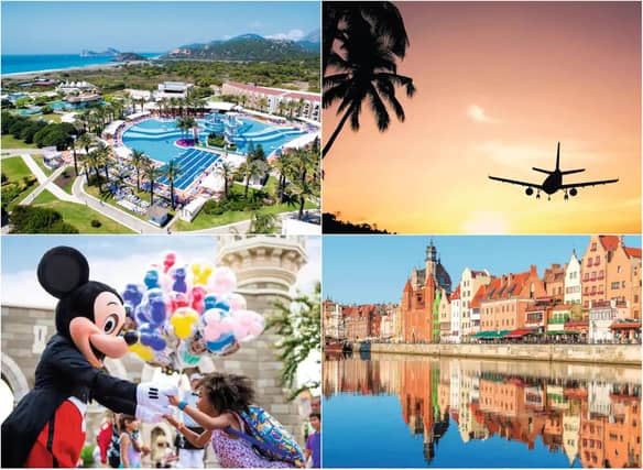 There are plenty of places to pick from for flights from DSA.