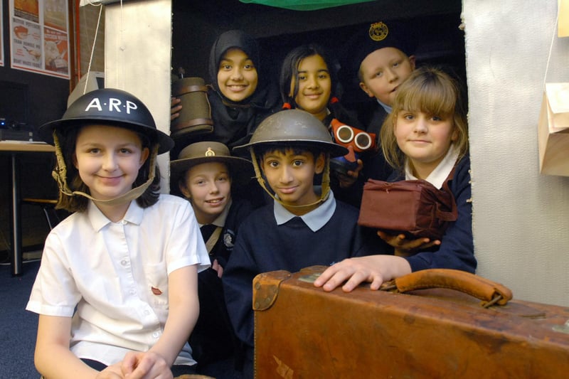 Pupils at Hadrian Primary School stepped back in time to wartime Britain as part of a nationwide review of poetry in schools in 2007. Do you recognise any of the young poets?