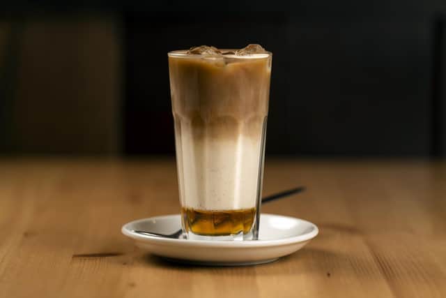 Food review of Urban-Ita on Abbeydale Road. Caramel Iced Latte. Picture Scott Merrylees