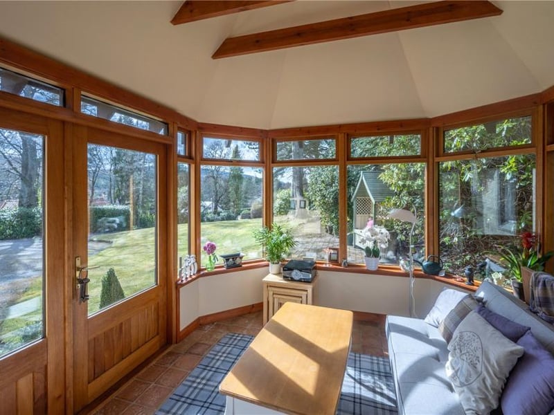 Sun room.