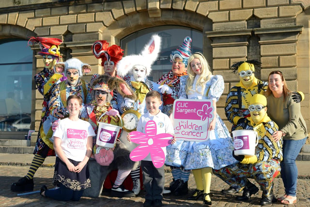 CLIC Sargent was the chosen charity to benefit from bucket collections at this pantomime. Who can tell us more about this 2015 scene?