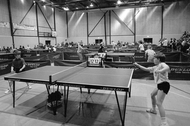 School's Table Tennis in 1990