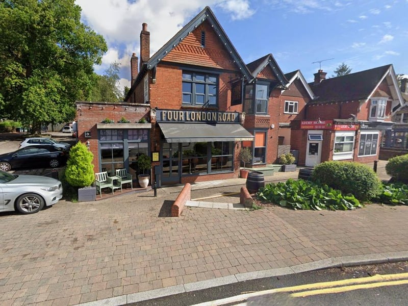 Four London Road, Waterlooville, is the perfect venue if you are looking for small plates, stone baked pizzas and delicious meals - and to make things even better, they have a gluten free menu. 