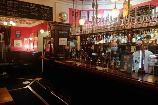 The Red Deer pub in Sheffield city centre said takings on the first day of Tier 2 lockdown were 10-15 per cent of what they would usually be on a Wednesday