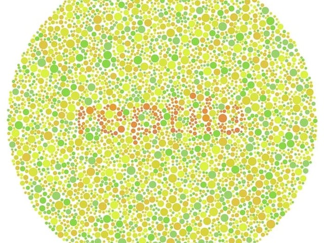 Can you spot the word hidden between the dots?