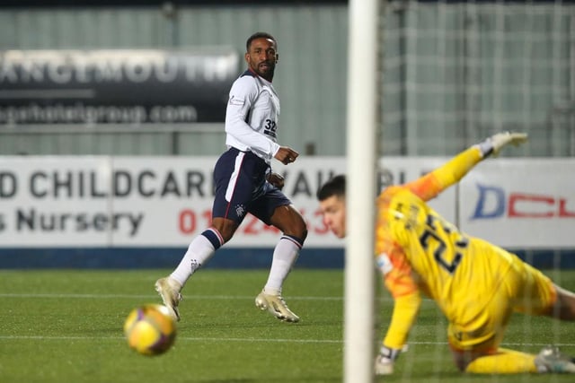 Defoe made his 800th career appearance during a Betfred Cup tie against Falkirk in November 2020, scoring the opening goal in a 4-0 rout