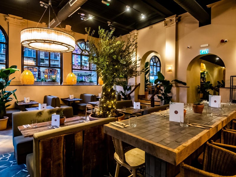 Olive Tree Brasserie, located on South Parade, has a rating of 4.2 stars from 124 Google reviews. A customer at this Greek restaurant said: "Such a beautiful venue, friendly staff and great food! The crispy mushroom gyros was so tasty. Already booked back in this weekend for bottomless brunch!"