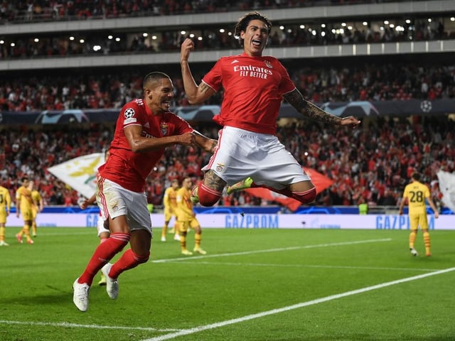 Any deal for Newcastle United and Brighton target Darwin Nunez is likely to be ‘non-negotiable’ in January, but current club Benfica have set a reference price of around £42.7m for the summer window. (Jornal de Notícias)
(Photo by David Ramos/Getty Images)