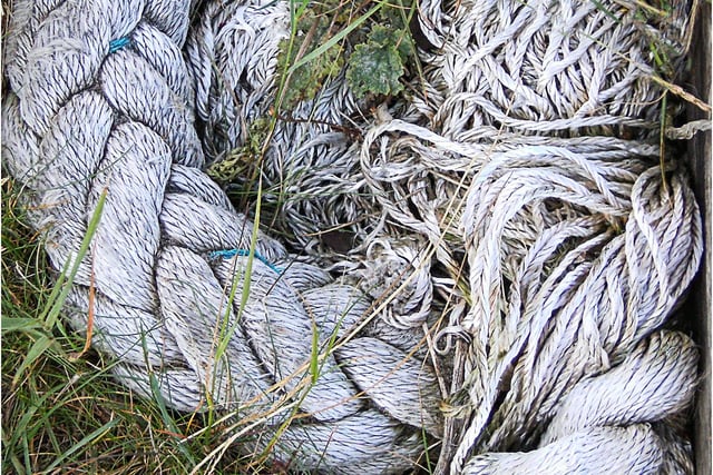 Image of old rope by Karen Broom.