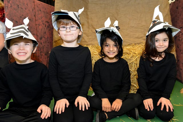 Animals playing their part in the Eldon Academy Nativity in 2015. Have you spotted someone you know?