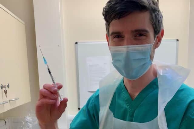 Dr Andrew Douglas has spoken of the 'overwhelming positivity' in Sheffield as the vaccine rollout programme has been among the most successful in the country.
