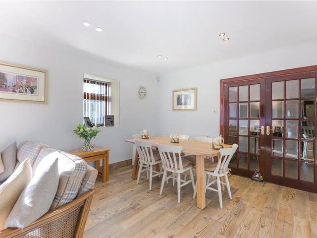 Dining kitchen.