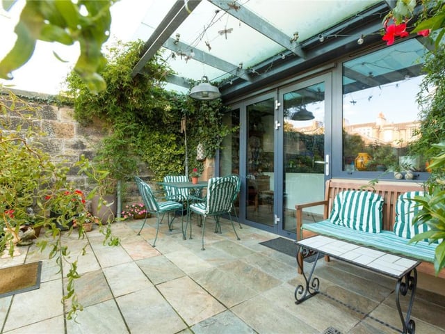 Patio area.