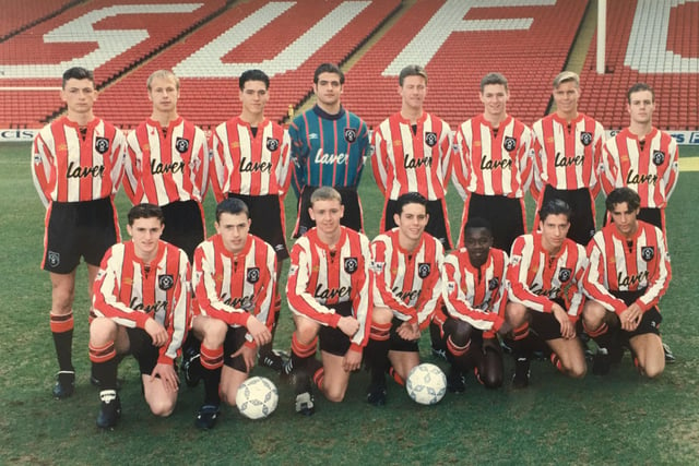 There's at least one in here who went on to have a decent Football League career. Do you recognise anyone else in this team picture from 1993?
