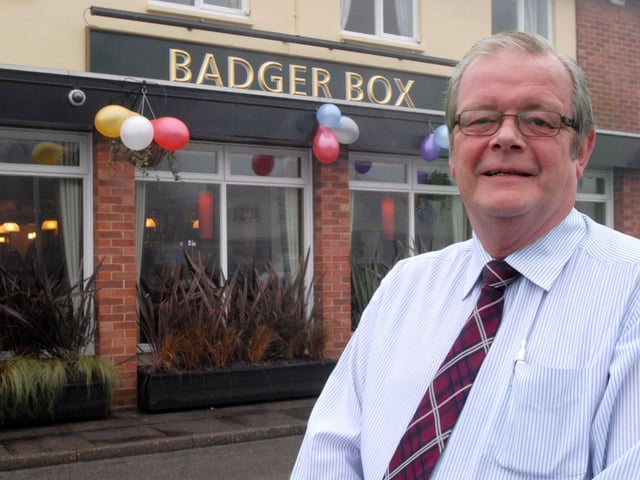 Ian Rooks was landlord at The Badger Box, pictured here in 2010.
