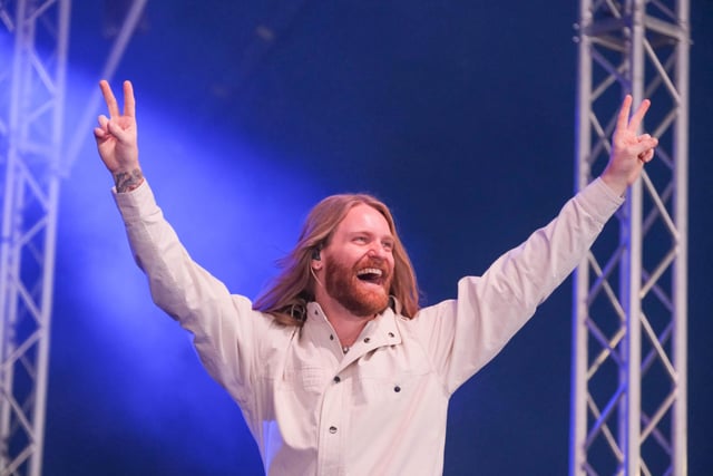 Eurovision hero Sam Ryder delighted the T'Other Stage crowd at Tramlines in 2022