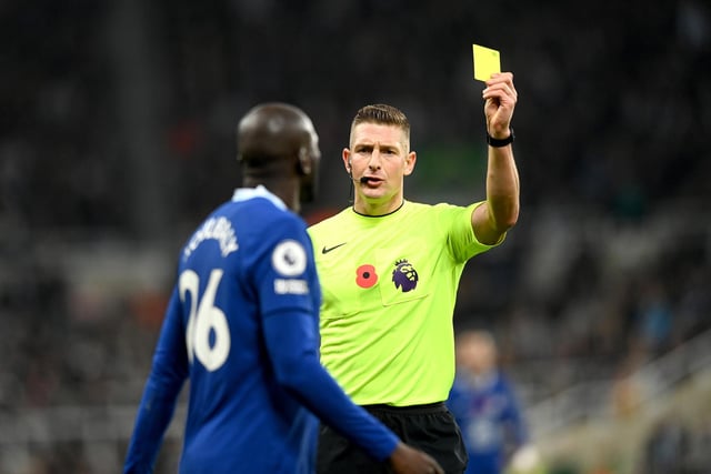 28 yellow cards, 2 red cards