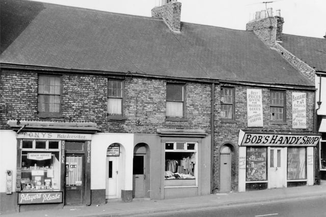 Bob's Handy Shop at Silksworth Row in 1969. Photo: Bill Hawkins.