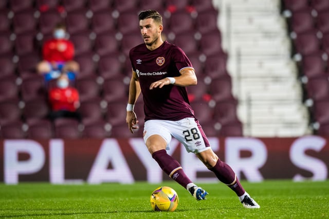 With Hearts having a lot of the ball, the Romanian was expected to help the team build from the back. His passing was erratic at best and frustrated his manager and team-mates.