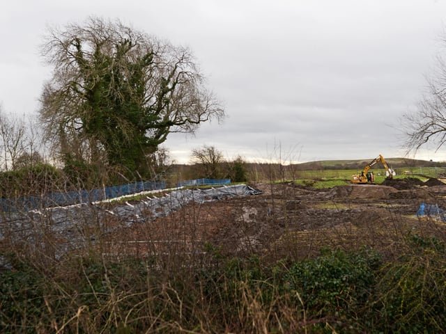 Flood defence works are still ongoing in Fishlake. Picture: NDFP-19-01-21-FloodAlert Fishlake 7-NMSY